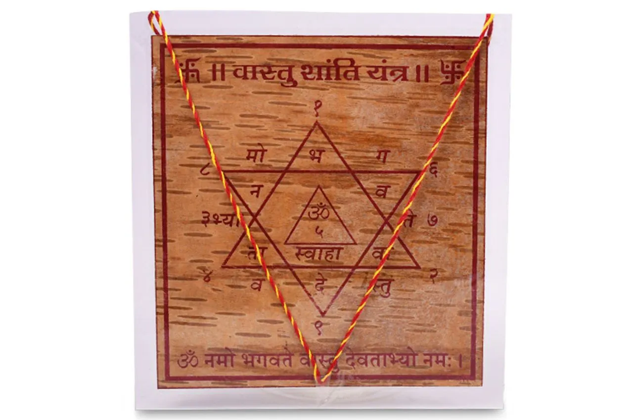 Vastu Shanti Yantram-Only Yantra